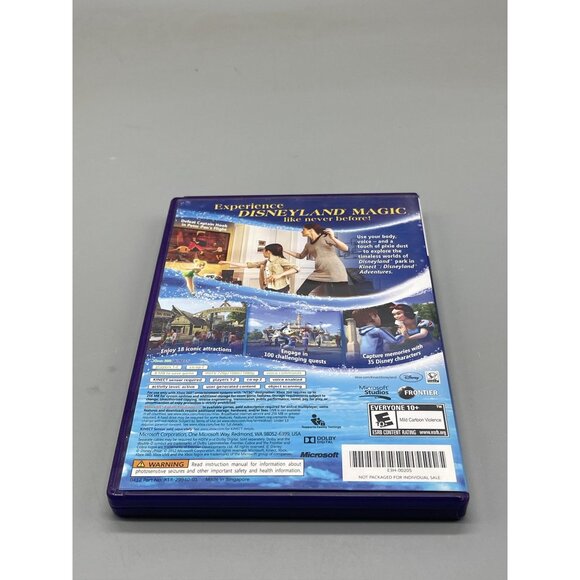 Disneyland adventures dvd Xbox 360 kinect requires kinect sensor 2012 2 READ - Picture 2 of 5